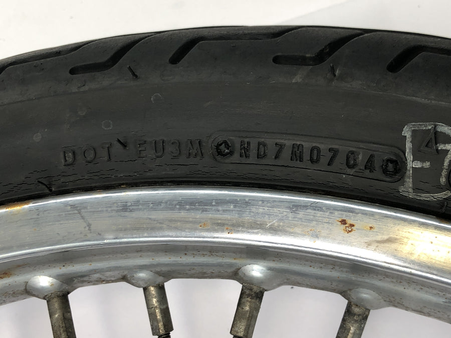 Kawasaki VN 800 VN800A [1996] - forhjuls eger hjulfælg dæknav komplet 21 x 18,5"