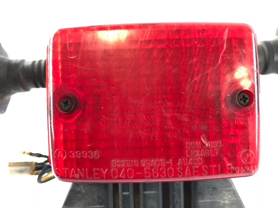 Yamaha XT 600 Zenere 34L [1985] - Literpladeholder med blinklys og baglygter