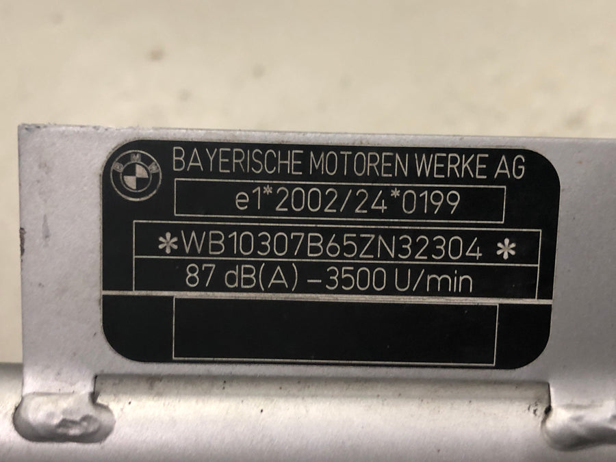 BMW R 1200 GS R12 K25 [2004] - ramme med papir hovedramme bagramme chassis