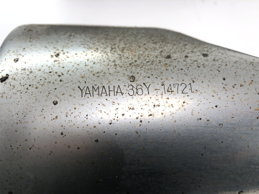 Yamaha FJ 1100 47E [1985] - udstødningslydabsorberende rushspjæld til venstre og højre
