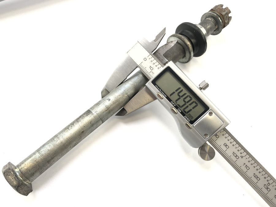 Yamaha XT 350 3YT / 55V [1990] - Fork Telegabel med akse