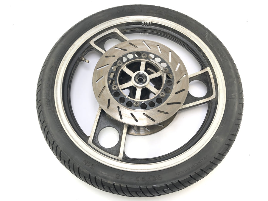 Yamaha Rd 350 YPVS 31K [1984] - Front Wheel Wheel Rim foran med bremseskiver