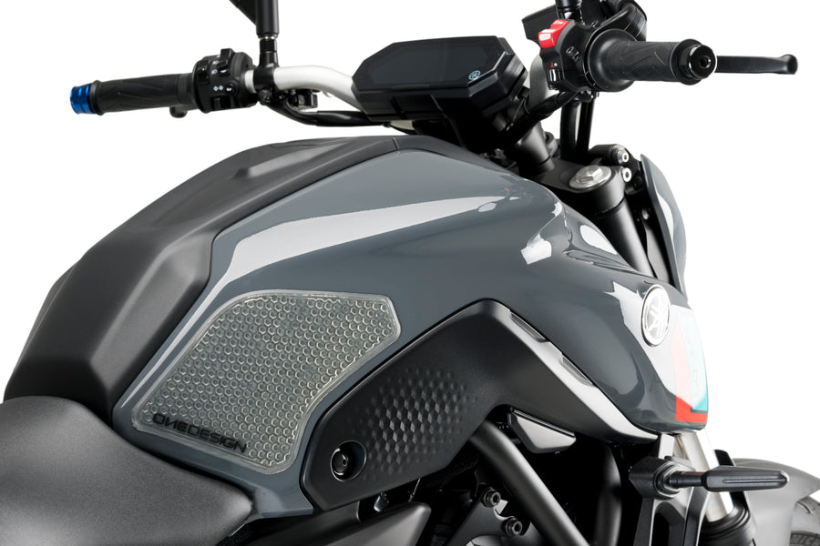 YAMAHA MT-07 [2023] – Sidetankbeskyttere – Sort