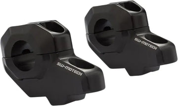 Suzuki DR 650 S [2020-2026] - styrflytning til Ø 22 mm, 30/21 mm, sort - billede 1