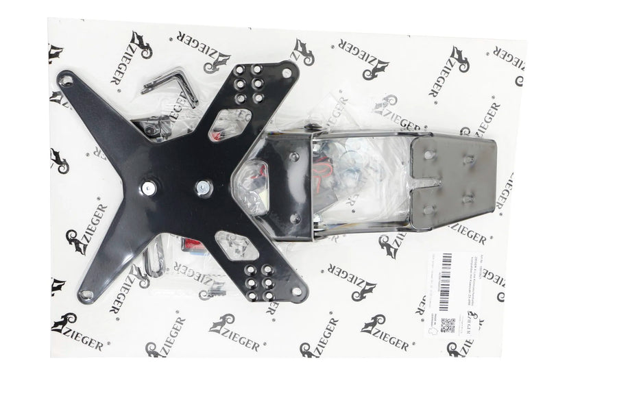 harley davidson flstf [ZIEGER] – X-Line nummerpladeholder type E