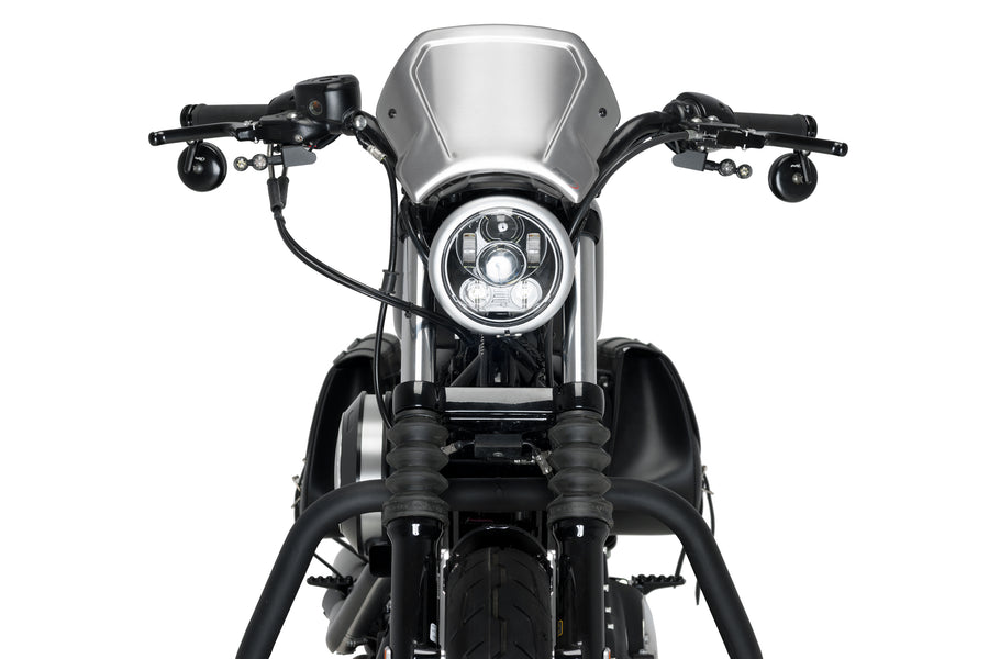 HARLEY DAVIDSON SPORTSTER 883 IRON XL 883 N [2012] – ALU FRONTPLADE – SORT