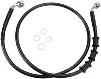 Harley Davidson FLS [DRAG SPECIALTIES] - Sort Vinyl Extended Brake Line Kit