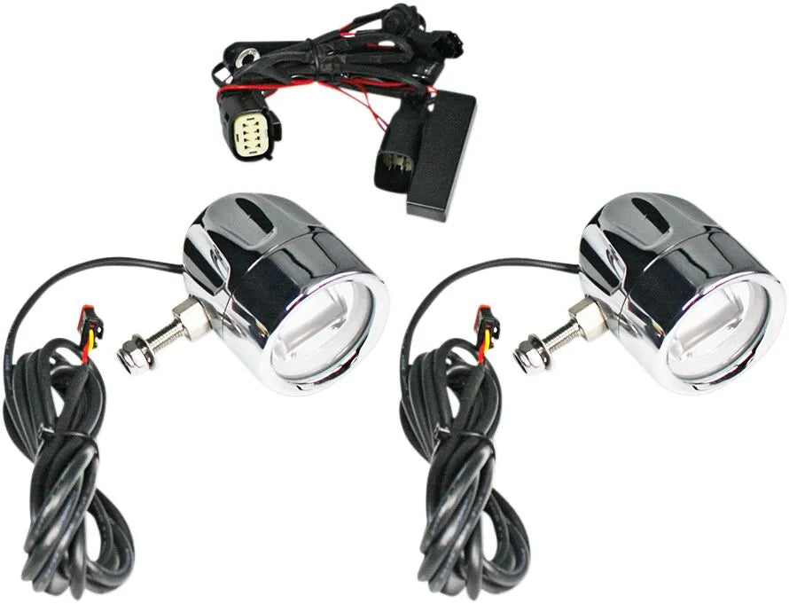 harley davidson flhxse [CUSTOM DYNAMICS] – ProBEAM® LED halo tågelygter