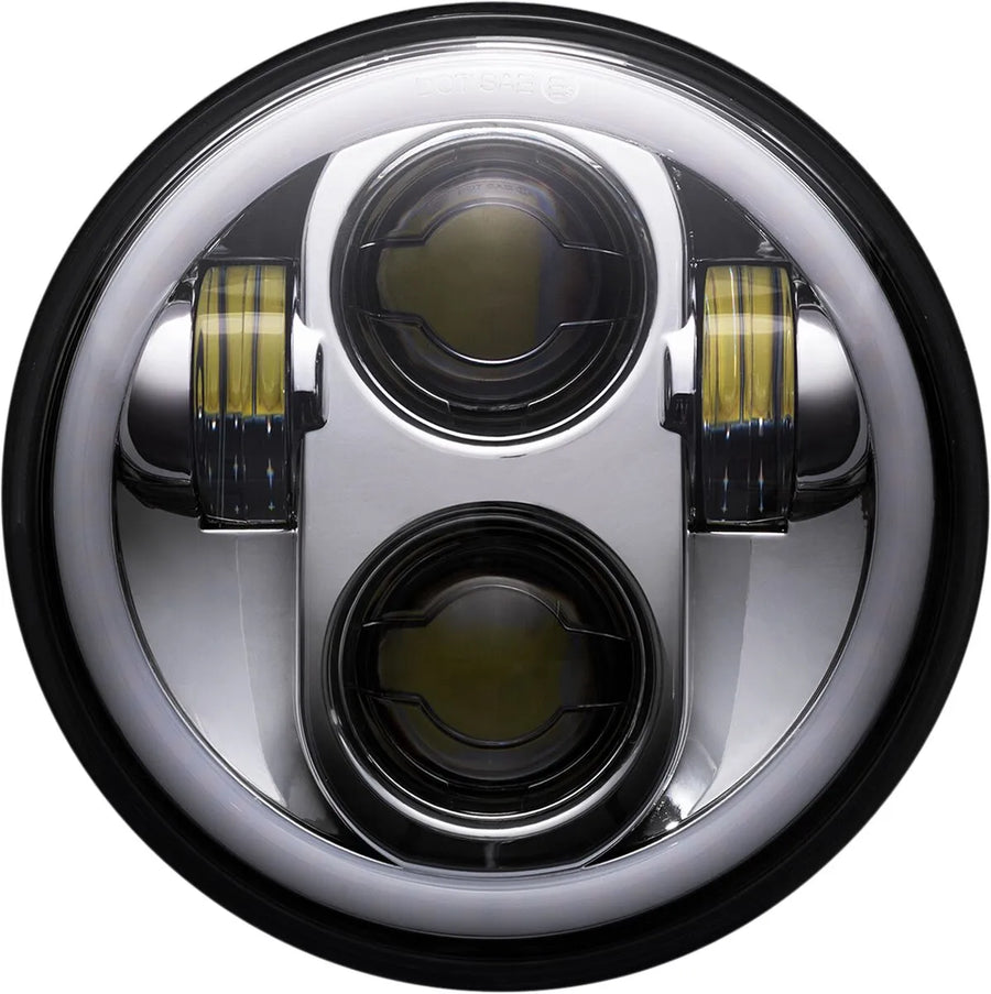 harley davidson sportster s rh 1250 s [CUSTOM DYNAMICS] – 5-3/4" LED halo forlygte