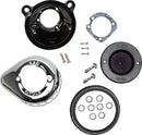 Harley-Davidson Xl 1200 Xs Forty Eight Special [2020] - Mini Teardrop Stealth Luftfilter-Kit – Oberfläche: Silber – Bild 3