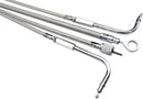 harley davidson flhtc [MOTION PRO] – Armor Coat flettet rustfrit stål Speedometerkabel til Harley-Davidson-2