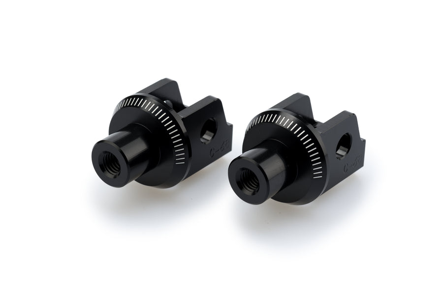 SUZUKI DL 800 V-STROM [2025] – Adapter fodstøtte gummipude “Rider” – Sort