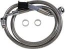 harley davidson flde [DRAG SPECIALTIES] - Forlænget bremseslange i rustfrit stål-1
