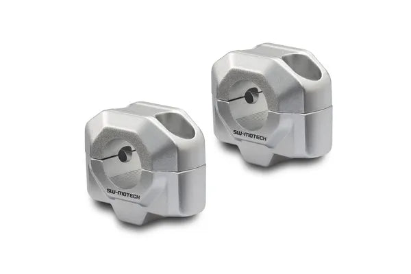 [SW-MOTECH] - Styrforhøjer til Ø 22 mm, hulafstand 32-38 mm, version LEH.00.039.22001.20/S - Figur 1