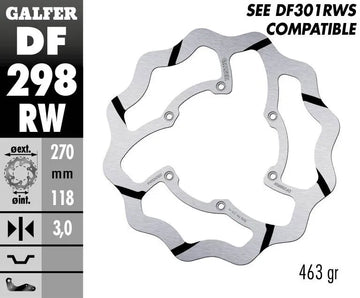 Yamaha Yz 450 F [2022-2023, 2025, 2023, 2024] - Wave® Bremsscheibe – Bild 2