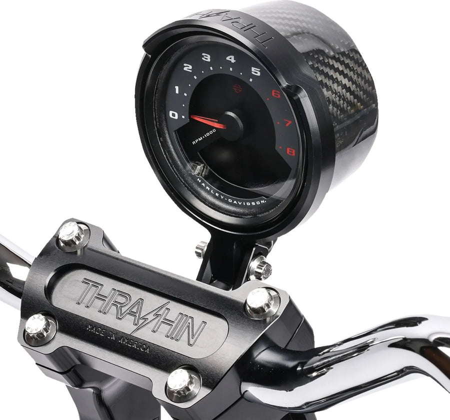 harley davidson softtail street bob fxbb [THRASHIN SUPPLY CO.] - Softail Gauge Offset Kit