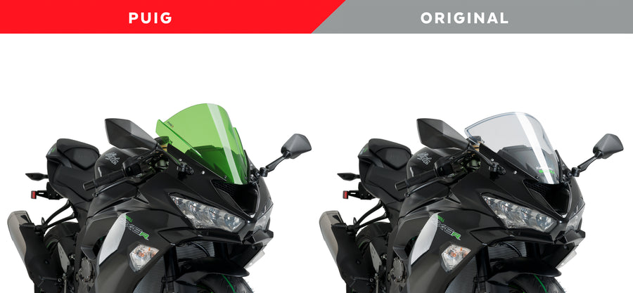 KAWASAKI ZX-6R NINJA [2018] – Z-Racing skærm – stærkt tonet