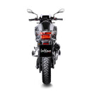 bmw f 850 gs [LEOVINCE] – Nero bagpotte - rustfrit stål