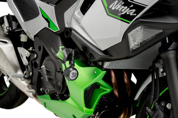 KAWASAKI NINJA 7 HYBRID [2025] – Crash Pads R19 – Sort