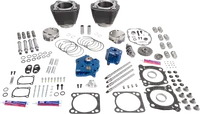 Harley-Davidson FLFBS 1923 Softail Fat Boy 117 [2026] - 132" Power Package Motorleistungs-Kit – Oberfläche: Schwarz, Nicht hervorgehobene Kühlrippen – Bild 5