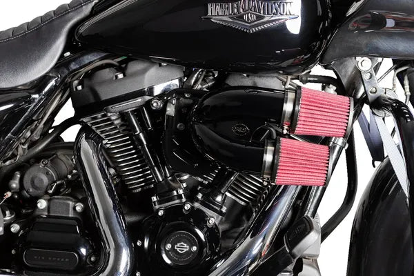 Harley-Davidson FXBB 1923 Softail Street Bob 117 [2025] - Tuned Induction Luftfilterkit – Oberfläche: Schwarz – Bild 8