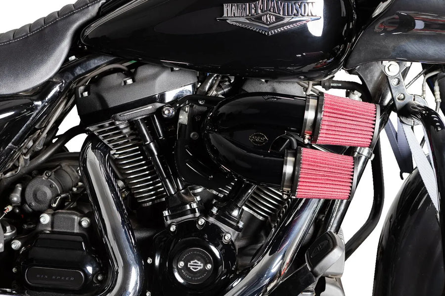 Harley-Davidson FLTRT 1868 Road Glide 3 114 [2025] - Tuned Induction Luftfilterkit – Oberfläche: Schwarz – Bild 3