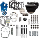Harley-Davidson FLRT 1868 Freewheeler 114 [2025] - 129" Power Package Motorleistungs-Kit – Oberfläche: Schwarz, Hervorgehobene Lamellen – Merkmal: Verchromte Stößelstangenrohre – Bild 3