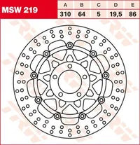 Suzuki GS 500 E [1997, 2006-2009] - Bremsscheibe – Bild 11