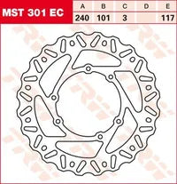 Red Moto CRF 450 R Motocross [2020] - Wave® Bremsscheibe – Bild 10