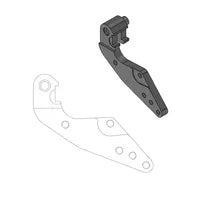 Husaberg TE 125 [2012, 2014] - Versatzhalterung für OEM-Bremssattel – Bild 10
