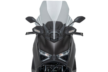 YAMAHA X-MAX 300 TECH MAX + [2025] – Forrude V-Tech Line Touring – Gennemsigtig