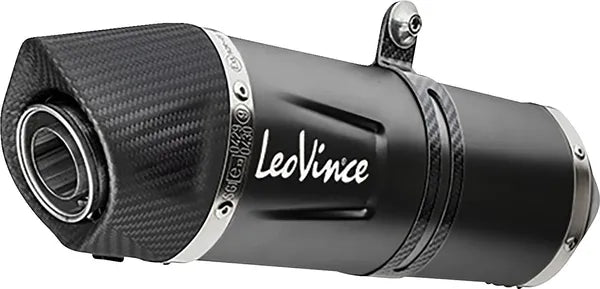 BMW F 800 GS Adventure [LEOVINCE] – LV One Evo Black Edition slip-on lyddæmper