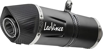 BMW F 800 GS Adventure [LEOVINCE] – LV One Evo Black Edition slip-on lyddæmper