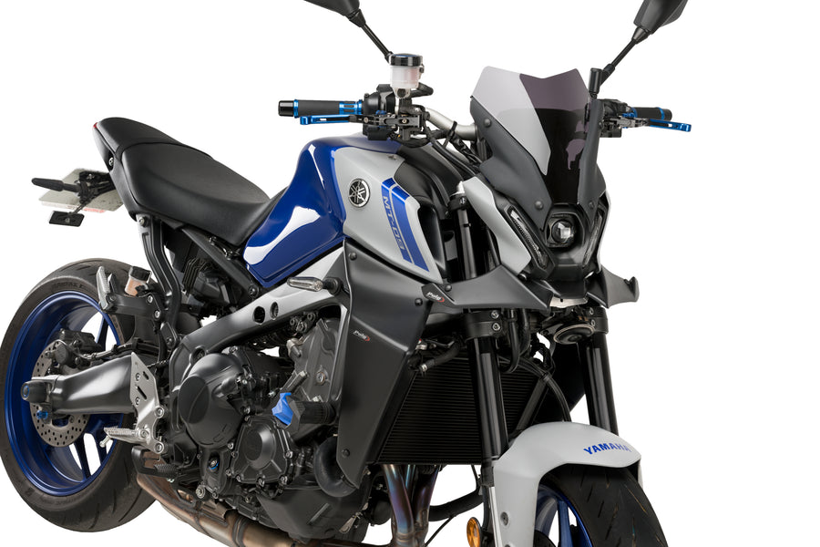 YAMAHA MT-09 SP [2023] – Frontspoiler med nøgen kåbe forrude