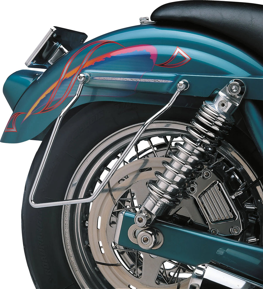 Harley-Davidson Low Rider S [DRAG SPECIALTIES] - Sadeltaskebeslag i krom