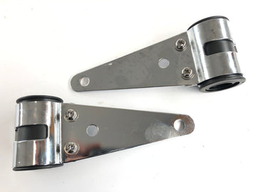 YAMAHA XT 500 1U6 [1980] - Forlygteholder Lamp Holder Chrome - 0