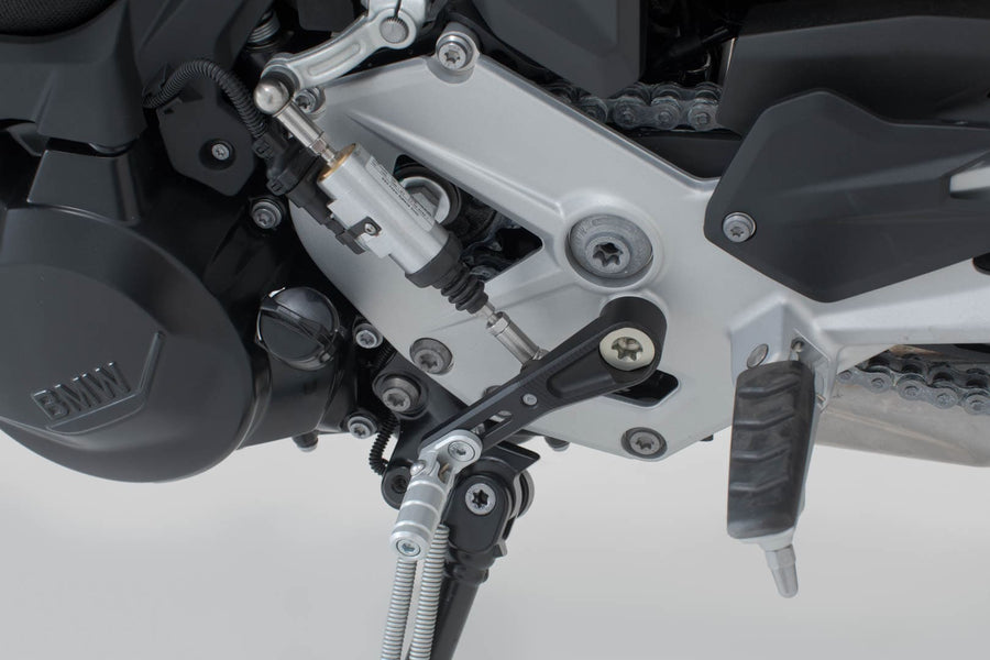 BMW F 900 R [2020-2024] - gearvælger, justerområde 51-105 mm, sort/sølv - billede 3