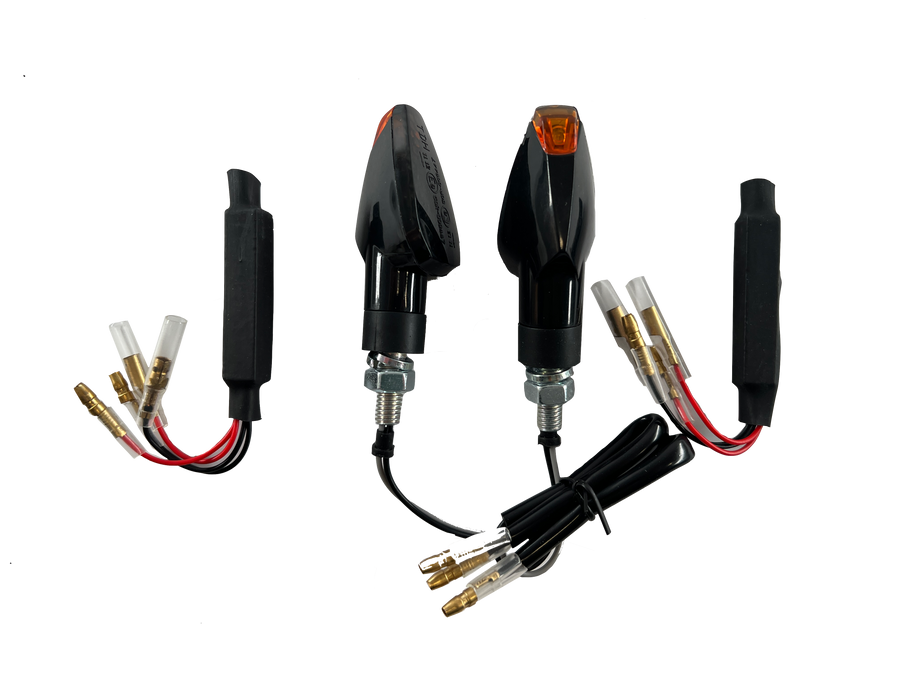 2 LED -blinklys sorte modstande [E -Test Mark] - Aprilia RS Tuono 125 660 1000 1100