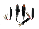 2 LED Blinker Black Modstands [E -TEST Mark] - Kawasaki Ninja 250 300 400 650 1000-1