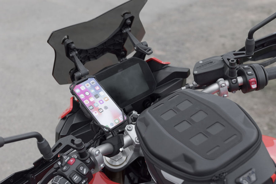 [SW-MOTECH] - Universal navigationssæt med T-Lock smartphone holder stor – billede 5
