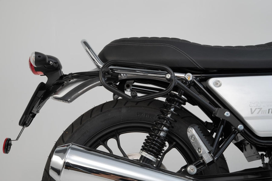 Moto Guzzi V7 III 750 Anniversario [2017] - Legend Gear LC2 sidetaskesystem – billede 5