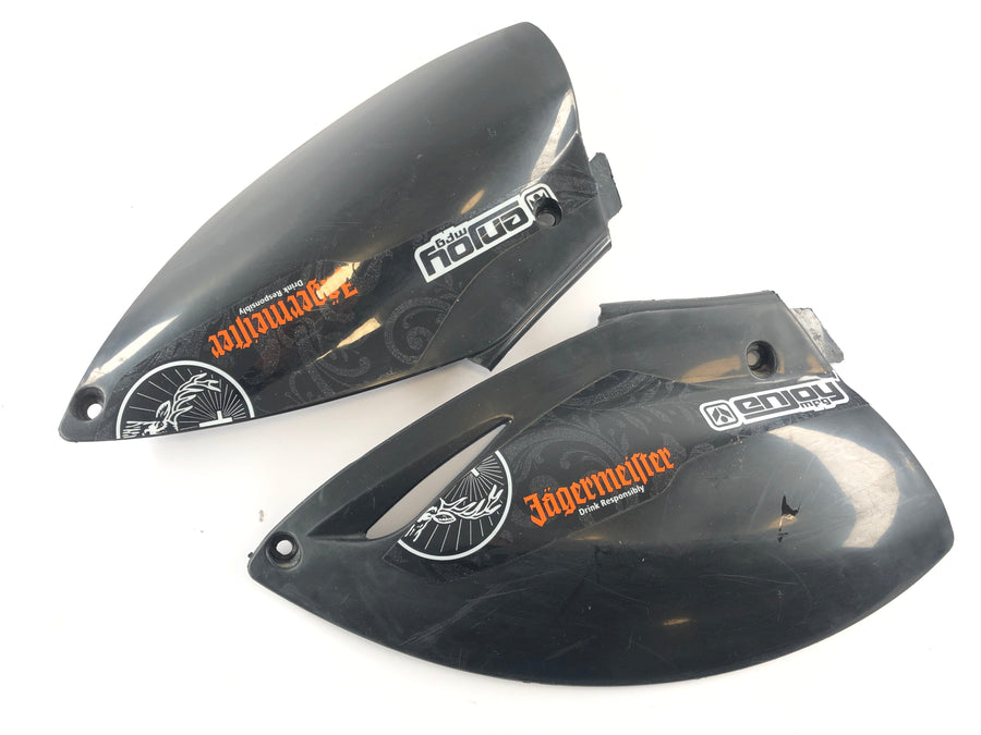 KTM 640 LC4 [2003] - Sidebeklædning Sidepaneler Sæt sort