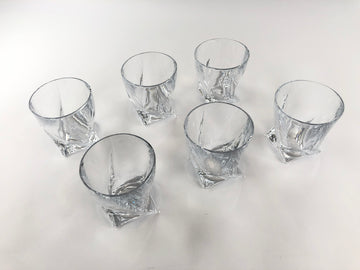 Crystal Glasses Tumbler 340 ml 6 Set [Bohemia] - 0