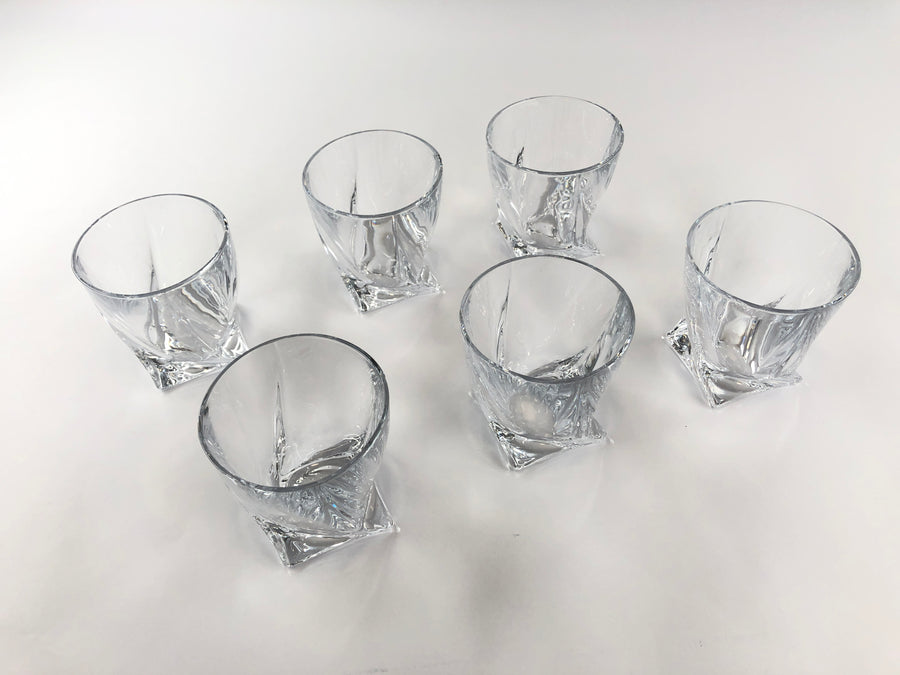 Crystal Glasses Tumbler 340 ml 6 Set [Bohemia]
