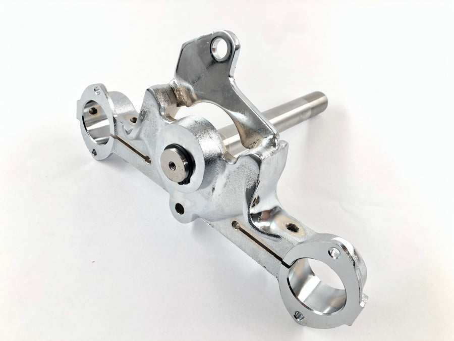 Harley Davidson FLST [1986-1990] - nedre tredobbelt klemme til FL Softail krom