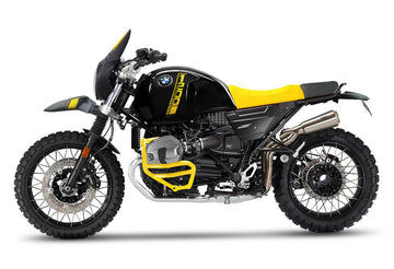 BMW R nineT 1200 Urban G/S (niedriger Auspuff) [2017-2023] - Kit NineT PARIS DAKAR Gelb 40th mit Zubehör