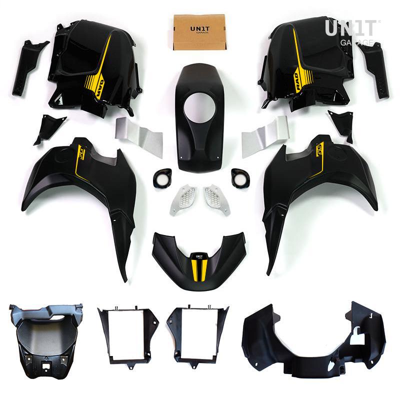 BMW R 1200 GS LC Rad [2013-2019] - RAD-Kit 40 Jahre Gelb/Mattschwarz (2013–2016)