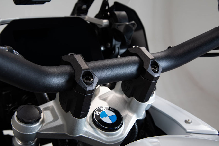 BMW R 1250 GS [2019-2024] - 40 mm styrforhøjer til Ø 32 mm styr, sort – billede 3