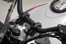 BMW R 1200 GS [2019] - styr flyttet 32 mm opad og 25 mm bagud, sort – billede 5