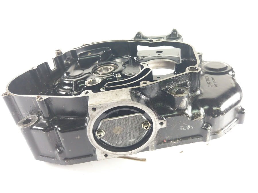 Suzuki DR 650 SP42B - Motorhuse til højre med sumpfilter og afbalanceringsaksel